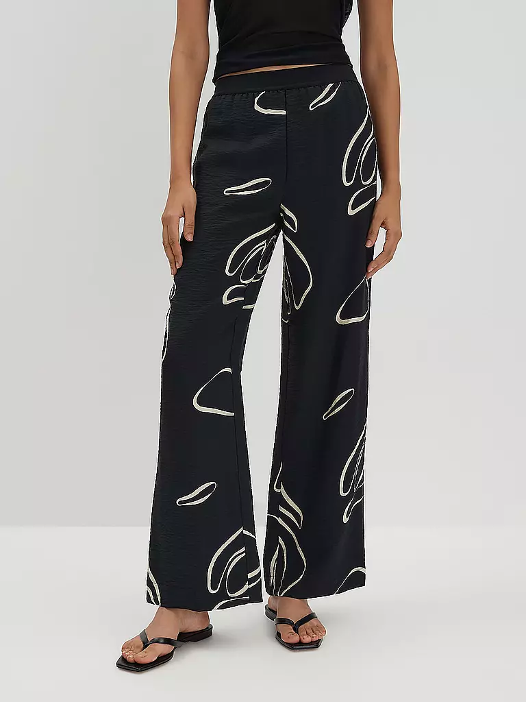 SOMEDAY | Pantaloni Marlene CEVIL NATURE | Nero