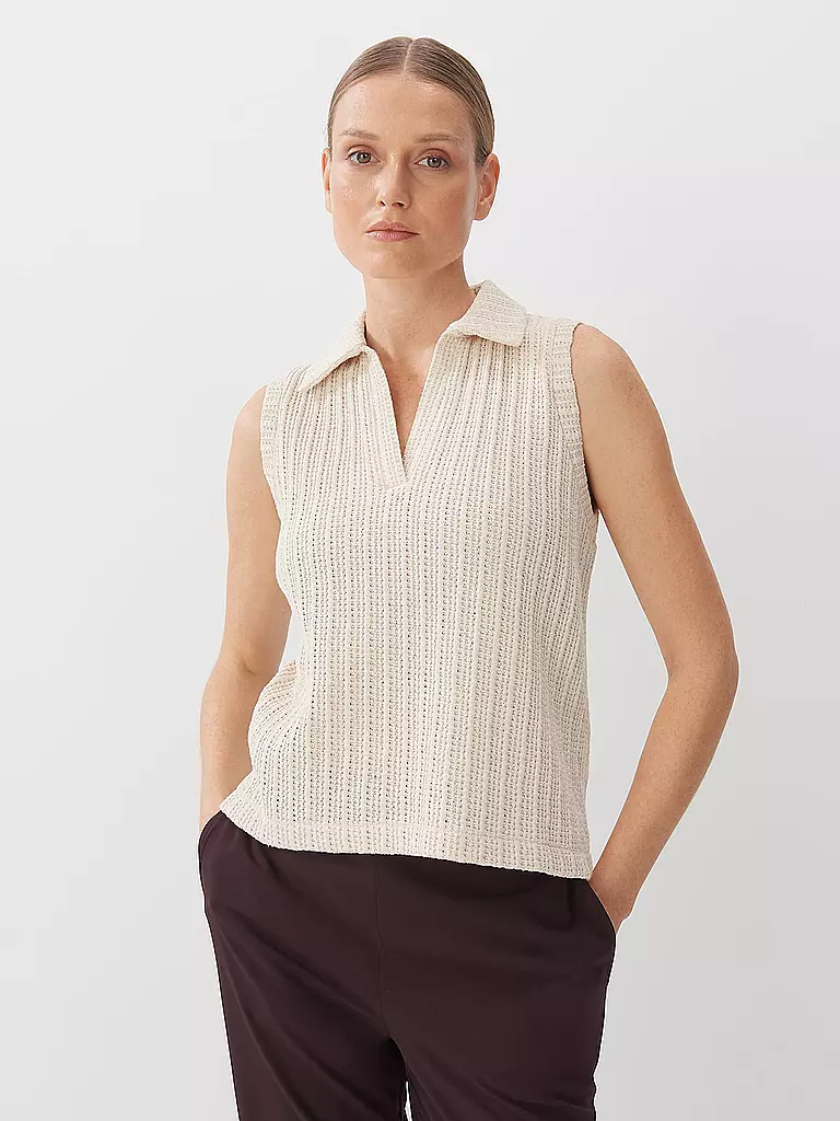 SOMEDAY | Poloshirt KAMAKA | Crema