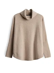 SOMEDAY | Pullover a collo alto TARIANA | Marrone chiaro