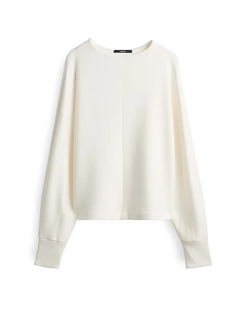 SOMEDAY | Pullover UTIBBY DETAIL | Bianco