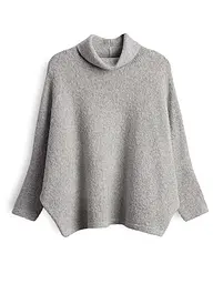 SOMEDAY | Rollkragenpullover TIOLA DETAIL | Grigio chiaro