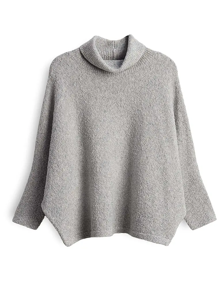 SOMEDAY | Rollkragenpullover TIOLA DETAIL | Grigio chiaro