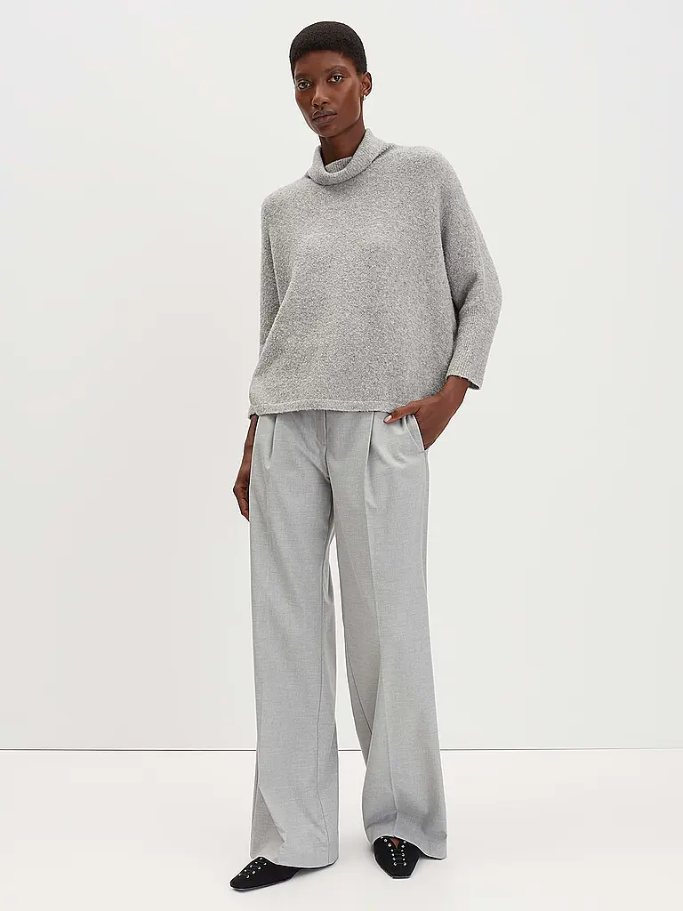 SOMEDAY | Rollkragenpullover TIOLA DETAIL | Grigio chiaro