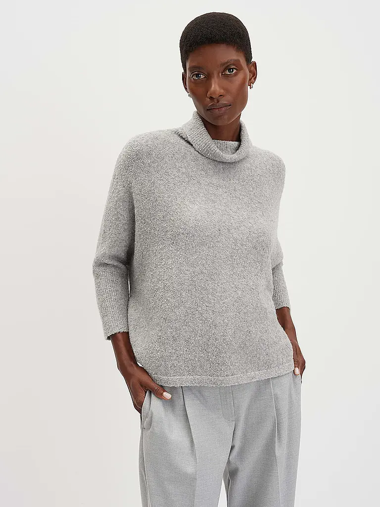 SOMEDAY | Rollkragenpullover TIOLA DETAIL | Grigio chiaro
