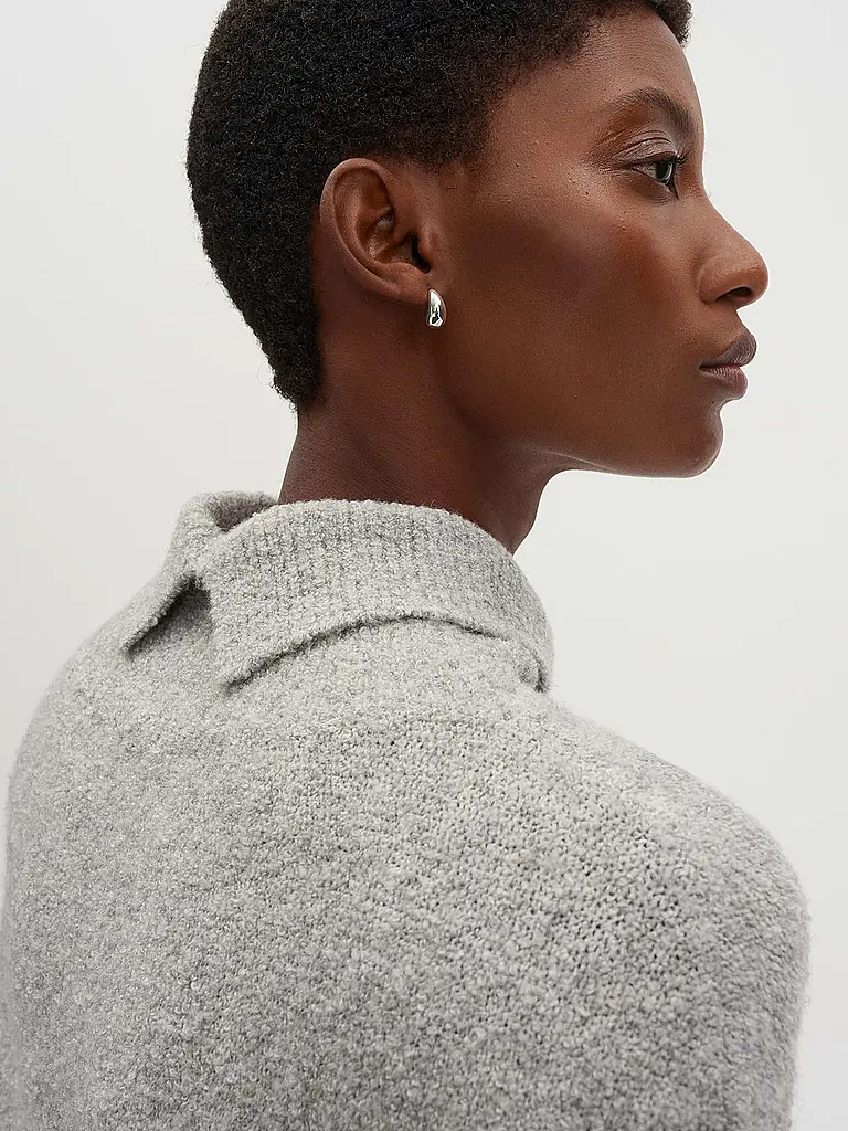 SOMEDAY | Rollkragenpullover TIOLA DETAIL | Grigio chiaro