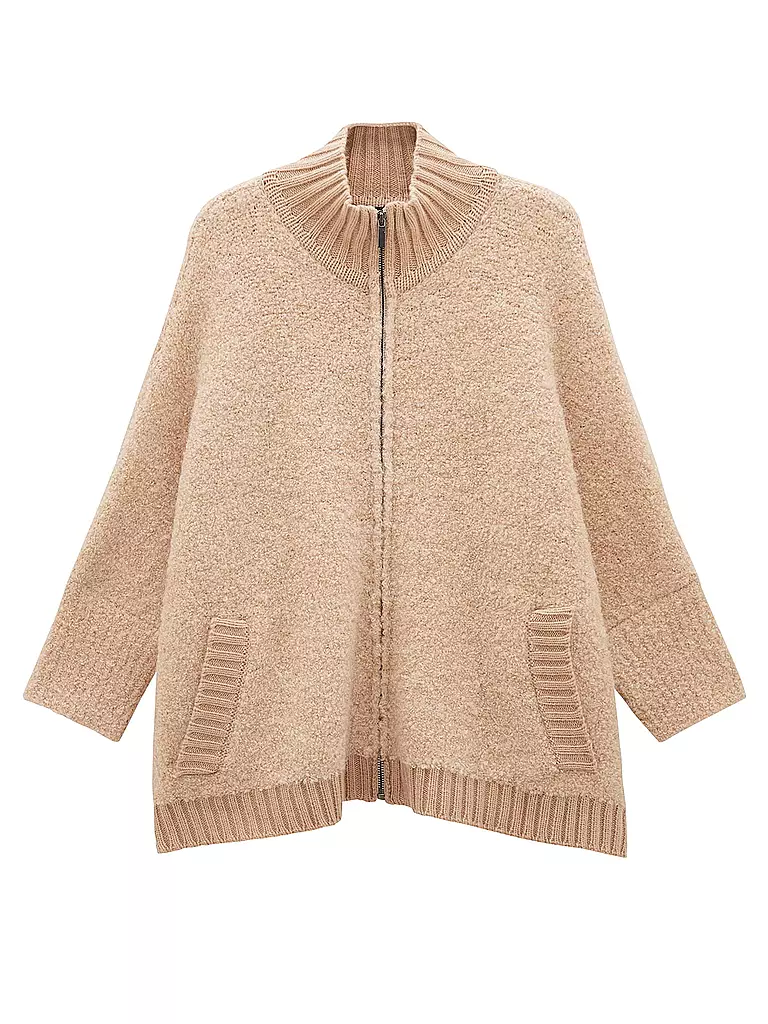 SOMEDAY | Strickjacke TOUCLEE DETAIL | Cammello