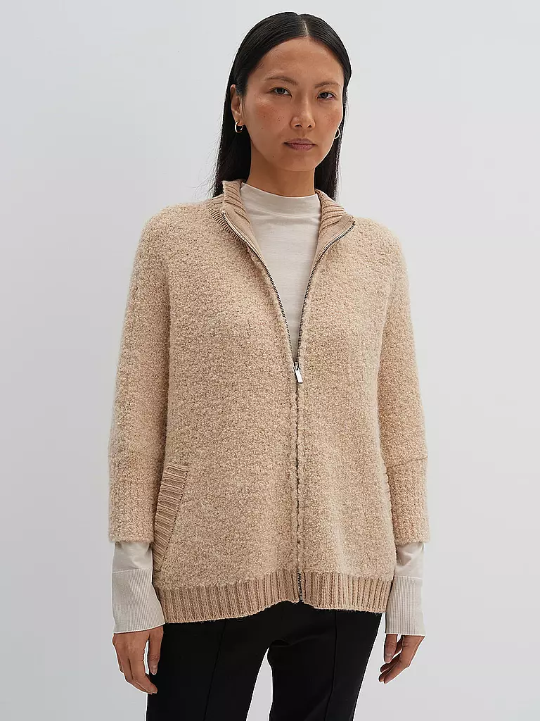 SOMEDAY | Strickjacke TOUCLEE DETAIL | Cammello