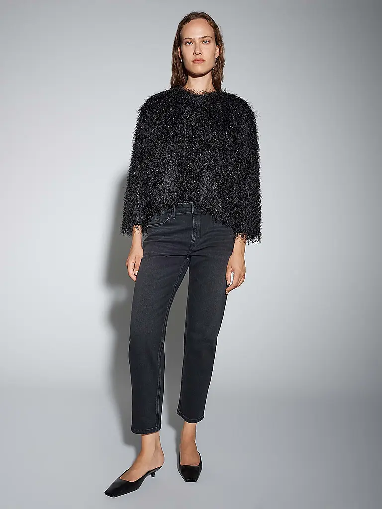 SOMEDAY | Strickjacke UFEATHER | Nero