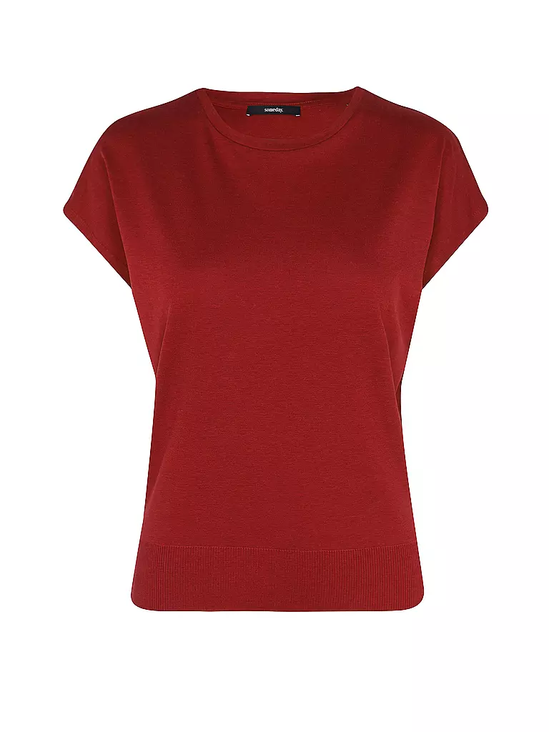 SOMEDAY | T-shirt KAJA | Rosso scuro