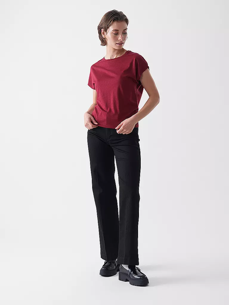 SOMEDAY | T-shirt KAJA | Rosso scuro