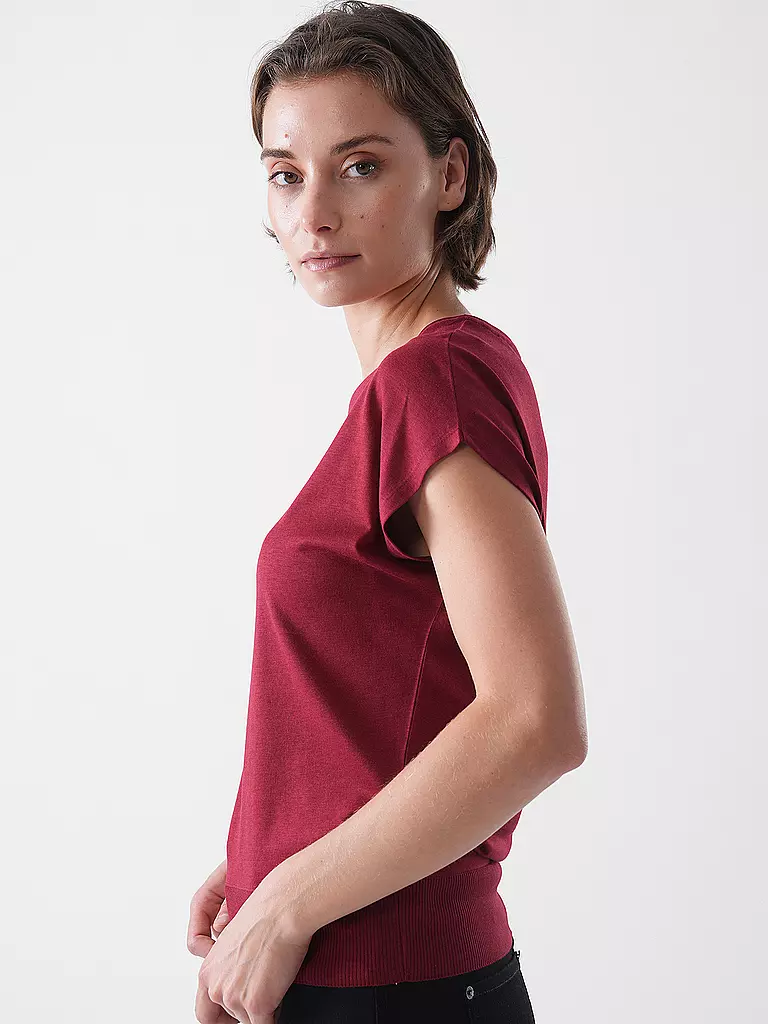 SOMEDAY | T-shirt KAJA | Rosso scuro