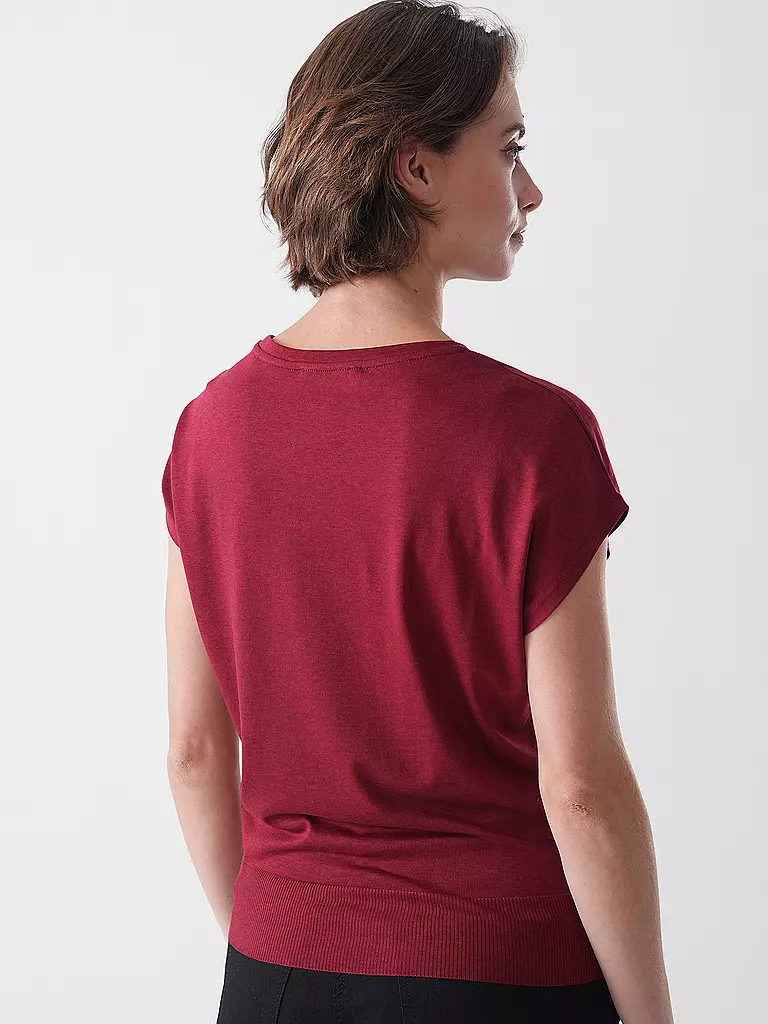 SOMEDAY | T-shirt KAJA | Rosso scuro