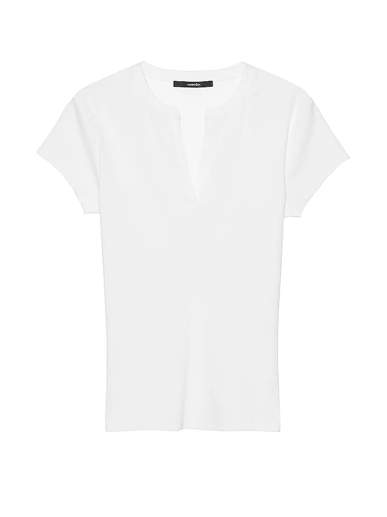 SOMEDAY | T-Shirt KLEOH DETAIL | Bianco