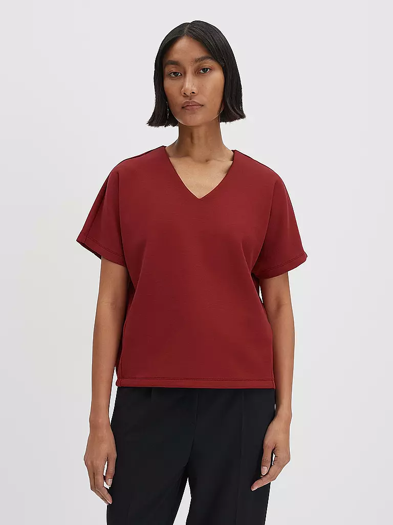 SOMEDAY | T-shirt ULINDE | Rosso scuro