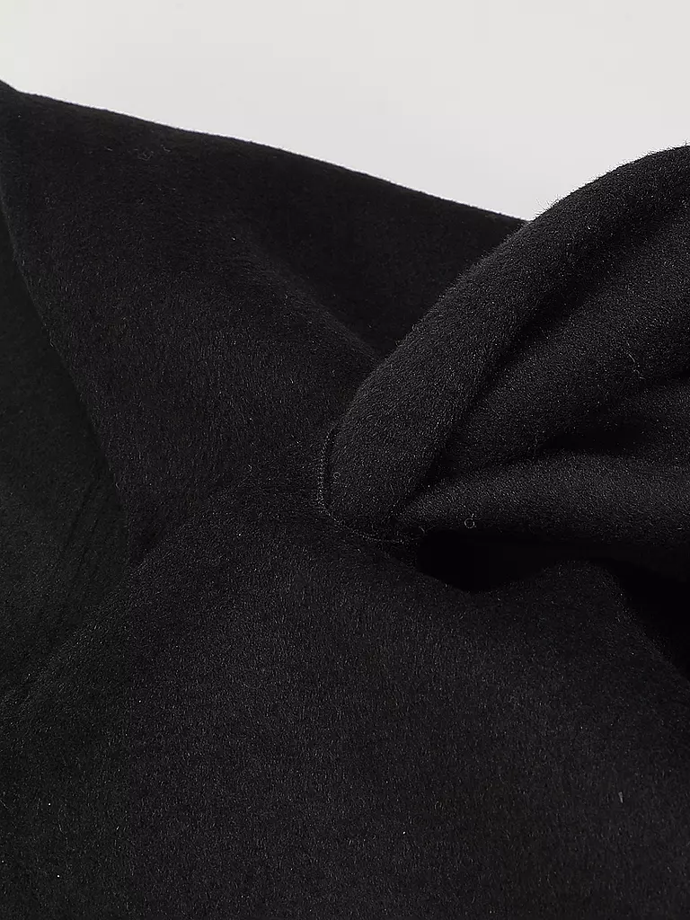 SOMEDAY | Telo - Poncho BLUNDA SCARF | Nero