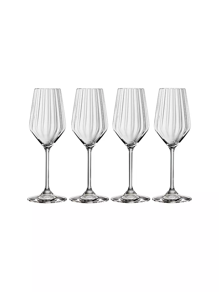 SPIEGELAU | LifeStyle Set di 4 bicchieri da champagne | Trasparente