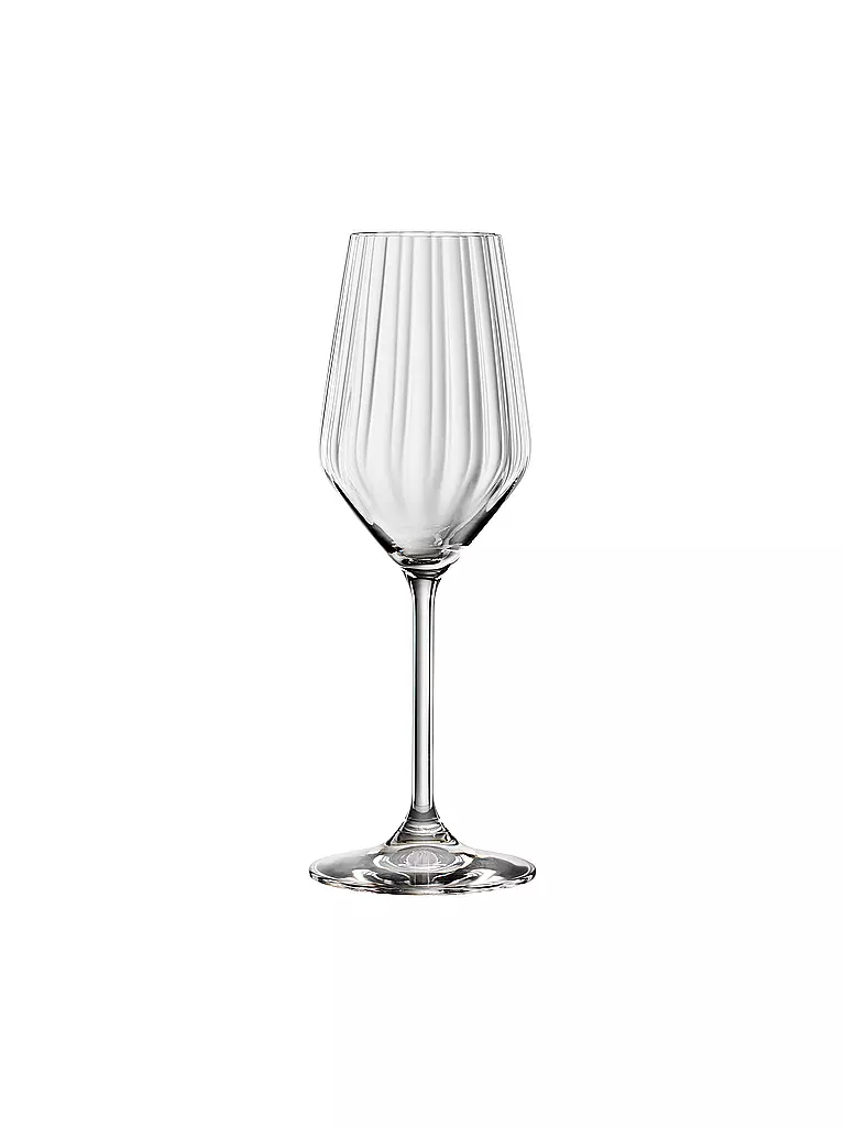 SPIEGELAU | LifeStyle Set di 4 bicchieri da champagne | Trasparente
