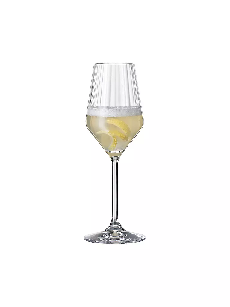 SPIEGELAU | LifeStyle Set di 4 bicchieri da champagne | Trasparente
