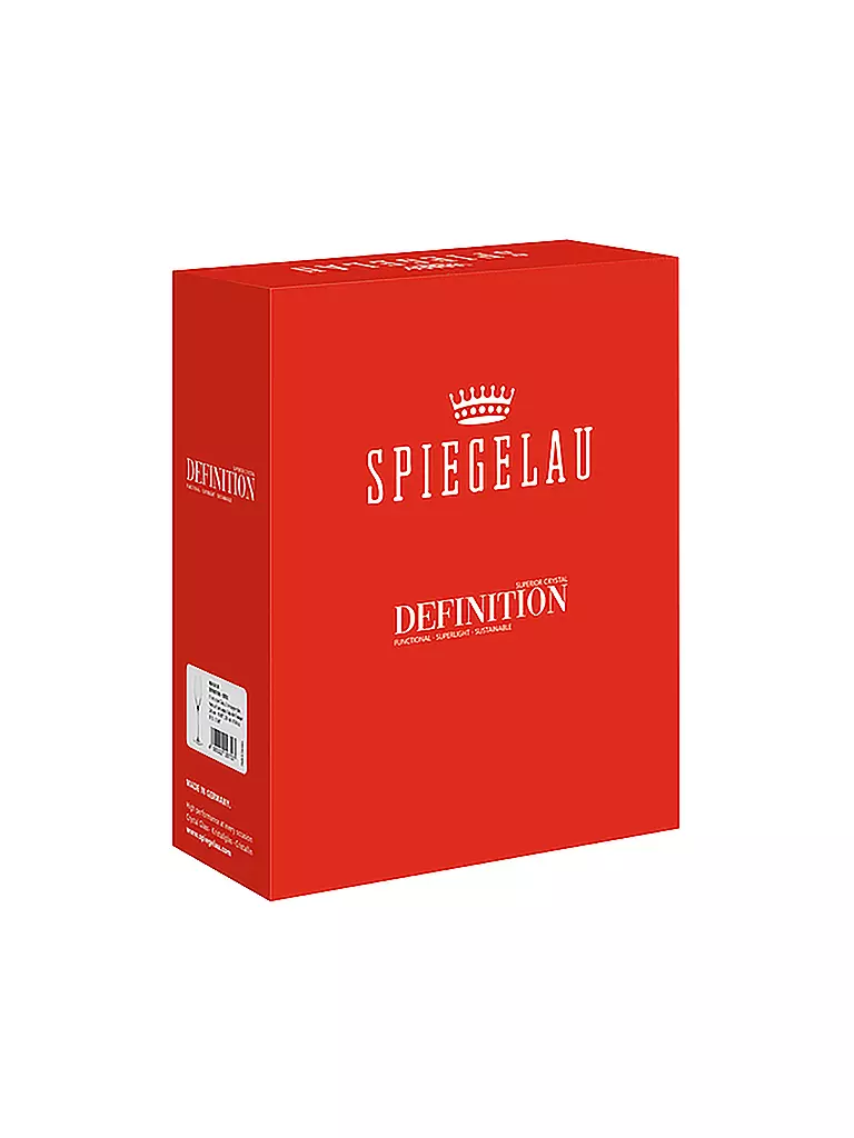 SPIEGELAU | Set di 2 bicchieri universali DEFINITION 550ml | Trasparente