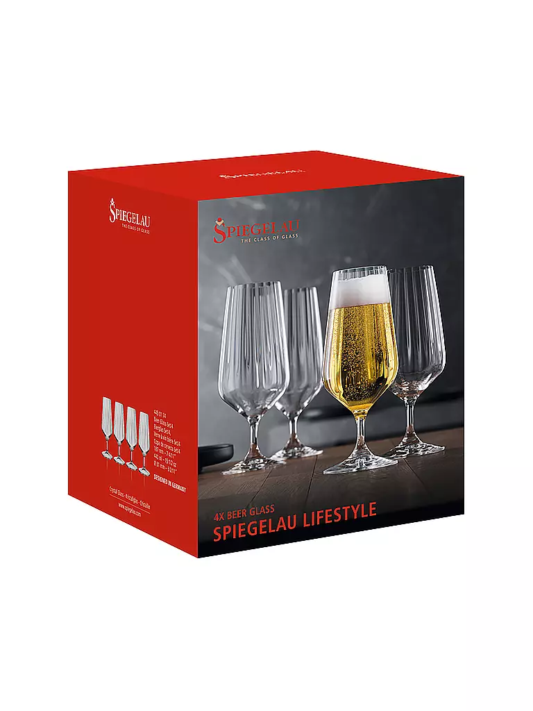 SPIEGELAU | Set di 4 bicchieri da birra LIFESTYLE 440ml |