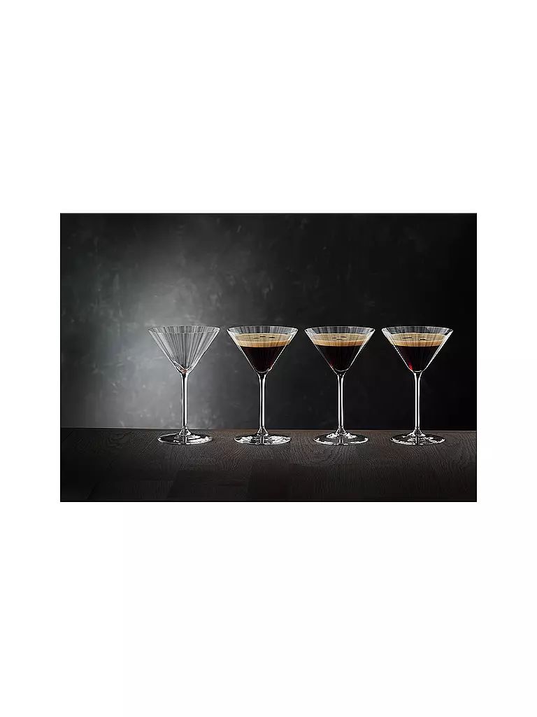 SPIEGELAU | Set di 4 bicchieri da Martini | Trasparente