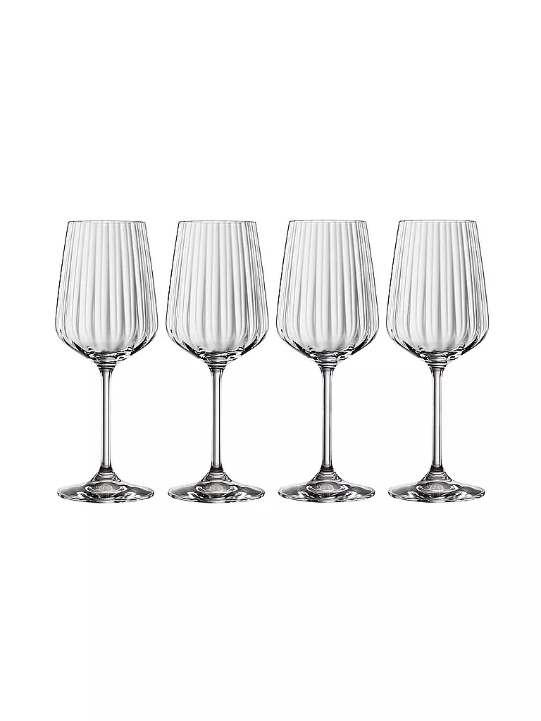 SPIEGELAU | Set di 4 bicchieri da vino bianco LIFESTYLE 4x440ml | Trasparente