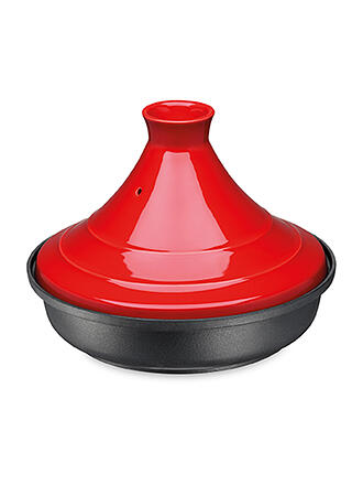 SPRING | Tajine Escale 28cm/2l Nero/Rosso