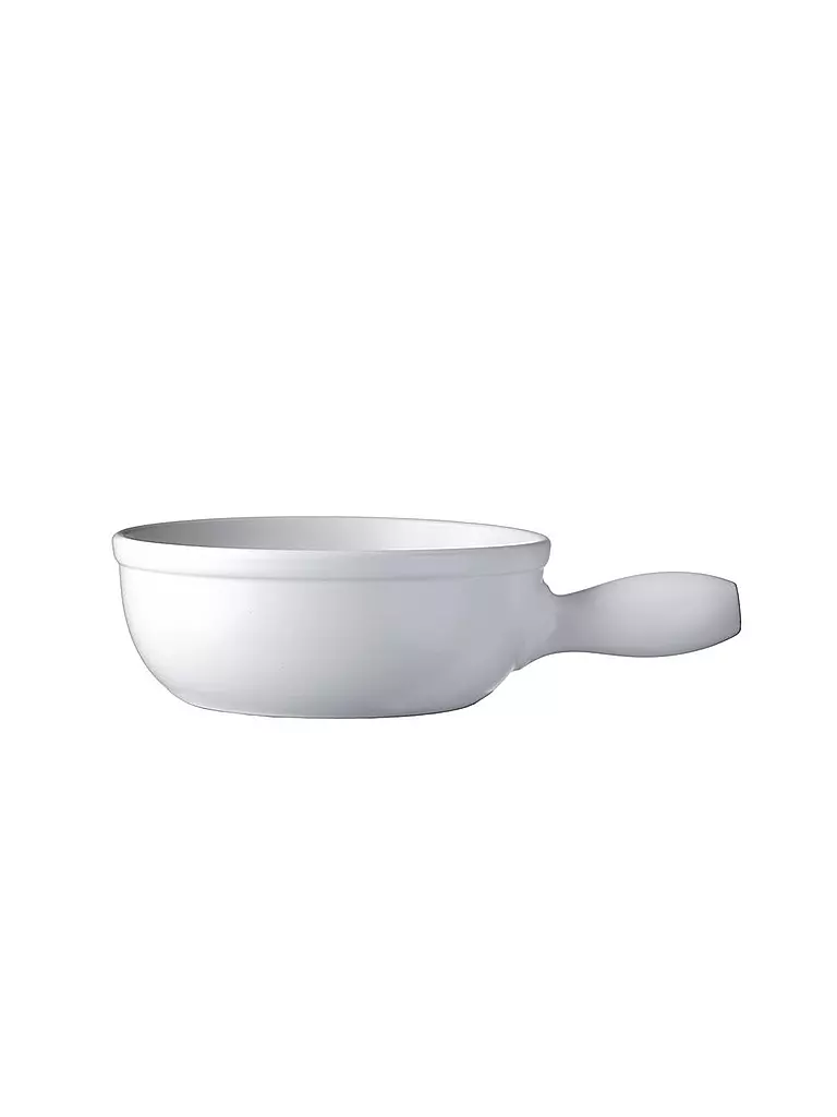 SPRING | Caquelon per fonduta di formaggio ECO 24cm/2L Bianco | Bianco