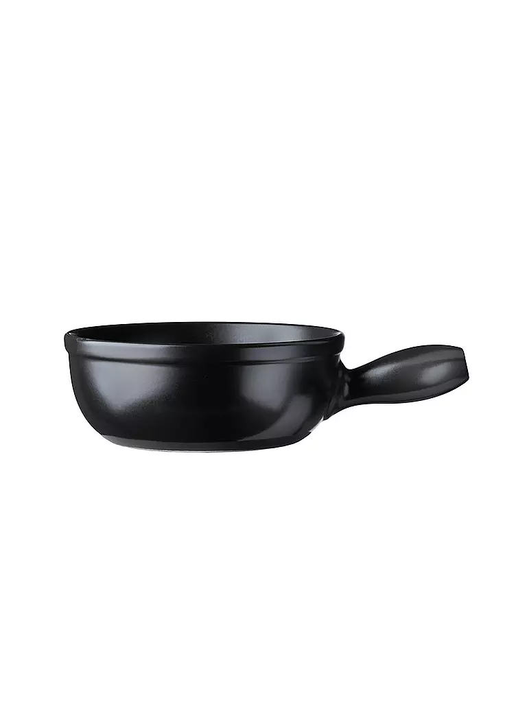 SPRING | Caquelon per fonduta di formaggio ECO 24cm/2L Nero | Nero