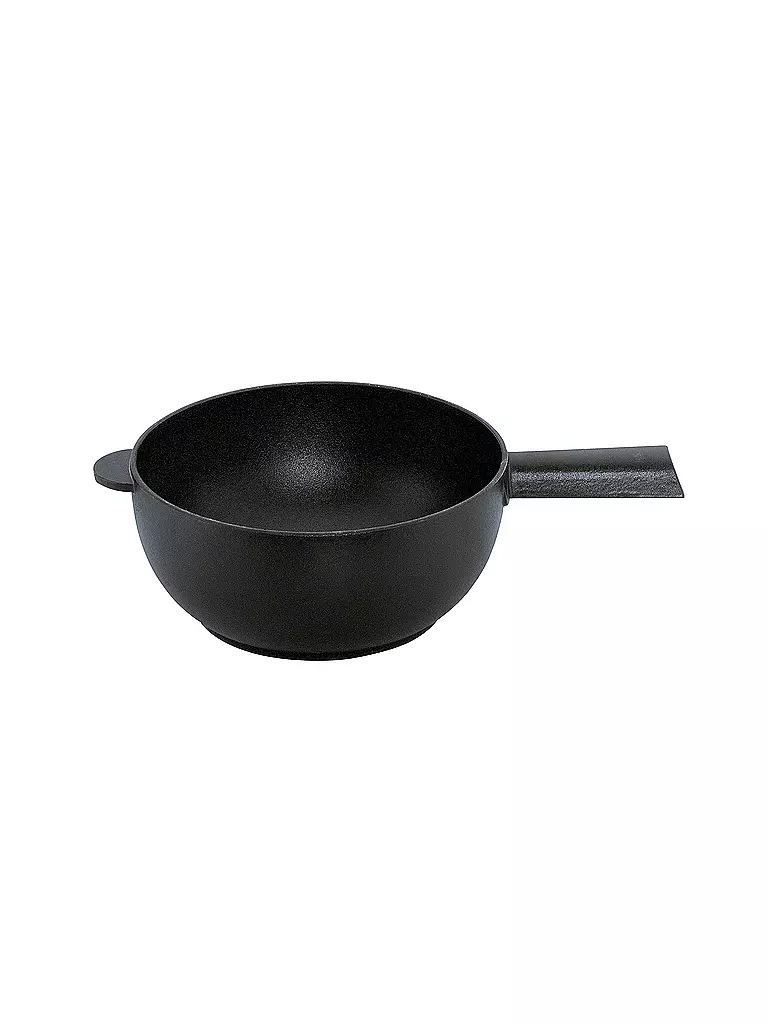 SPRING | Caquelon per fonduta in ghisa 20 cm nero opaco | Nero