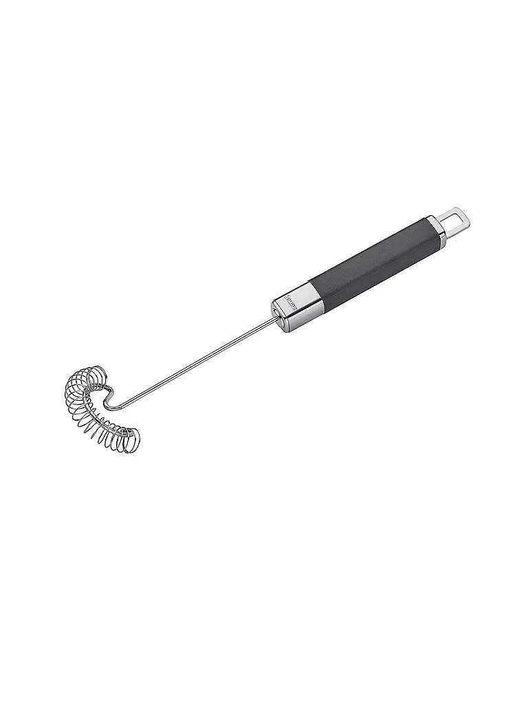 SPRING | Frusta a spirale 30cm FUSION2+ Acciaio inossidabile Nero | Argento