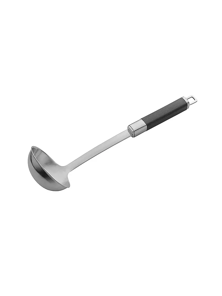 SPRING | Mestolo 33,5cm FUSION2+ Acciaio Inox Nero | Argento