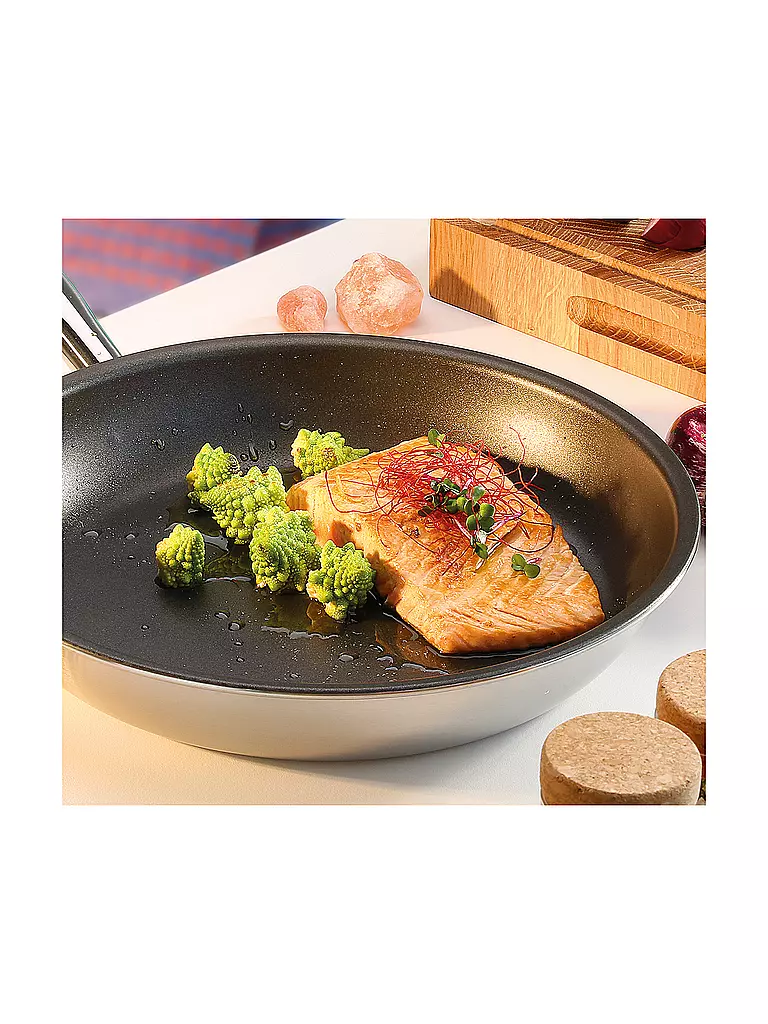 SPRING | Padella alta XL VULCANO CLASSIC 28cm | Nero