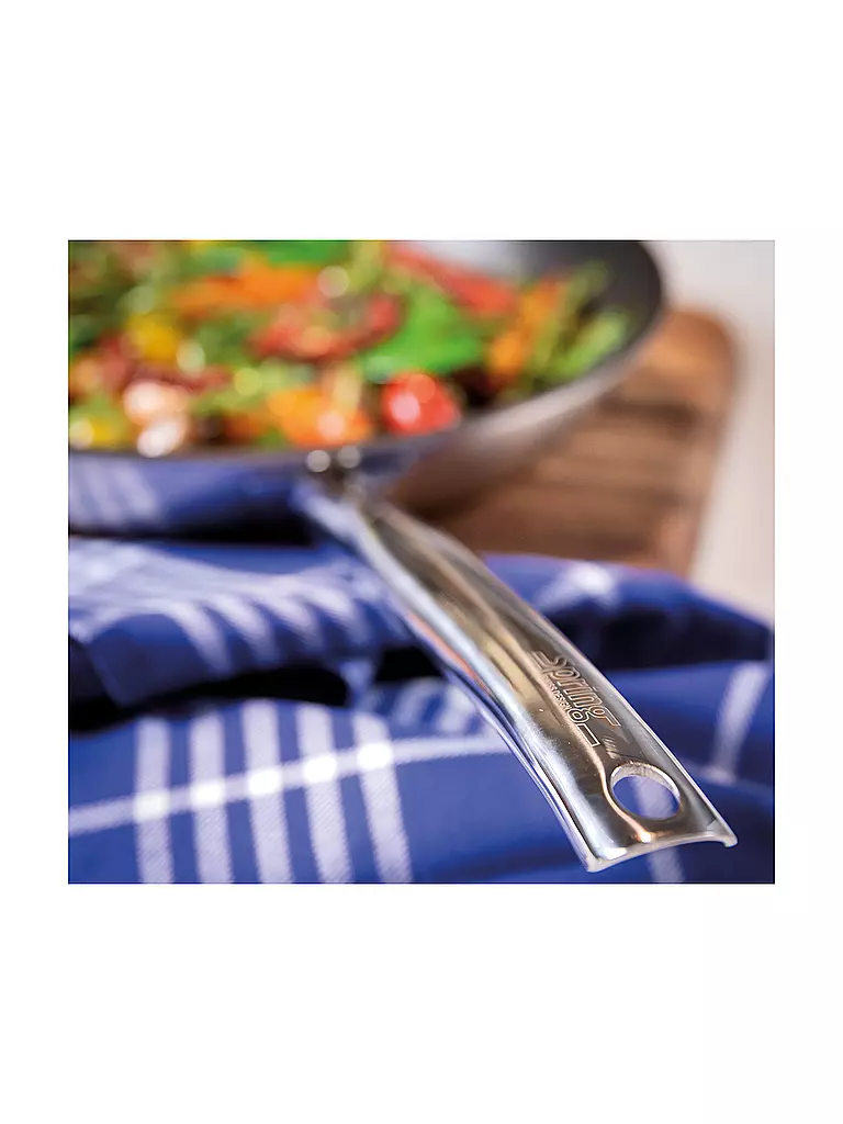 SPRING | Padella alta XL VULCANO CLASSIC 28cm | Nero