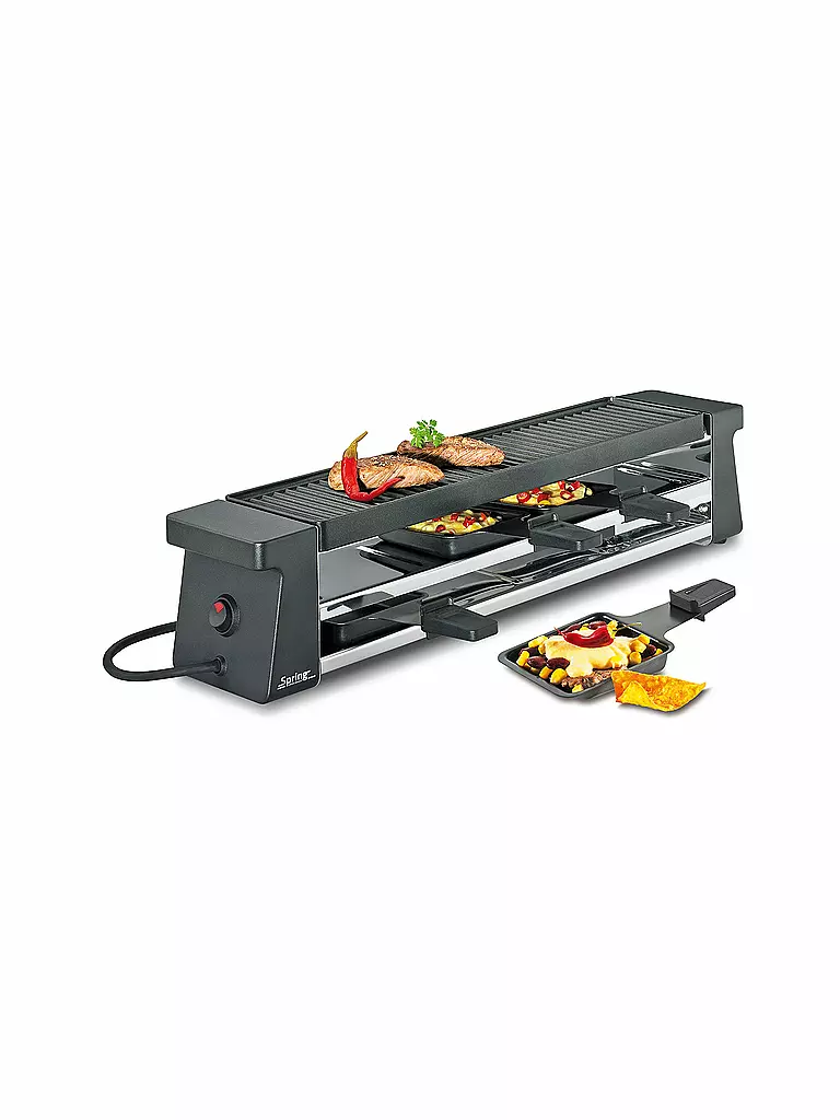 SPRING | Raclette 4 Compact (Nero) | Nero