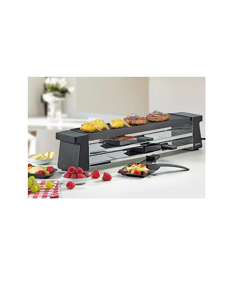 SPRING | Raclette 4 Compact (Nero) | Nero