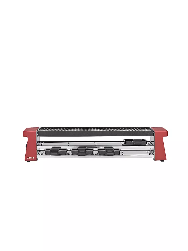 SPRING | Raclette 4 Compact (Rosso) | Rosso
