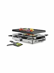 SPRING | Raclette8 CLASSIC Piastra grill in alluminio | Nero