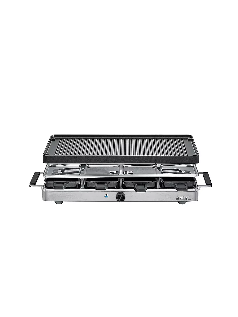 SPRING | Raclette8 CLASSIC Piastra grill in alluminio | 