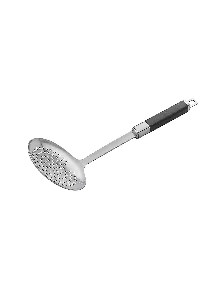 SPRING | Schiumarola 34,5cm FUSION2+ Acciaio Inox Nero | Argento