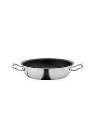 SPRING | Servierpfanne 24cm XL BRIGADE 5Ply-Antihaft | Nero