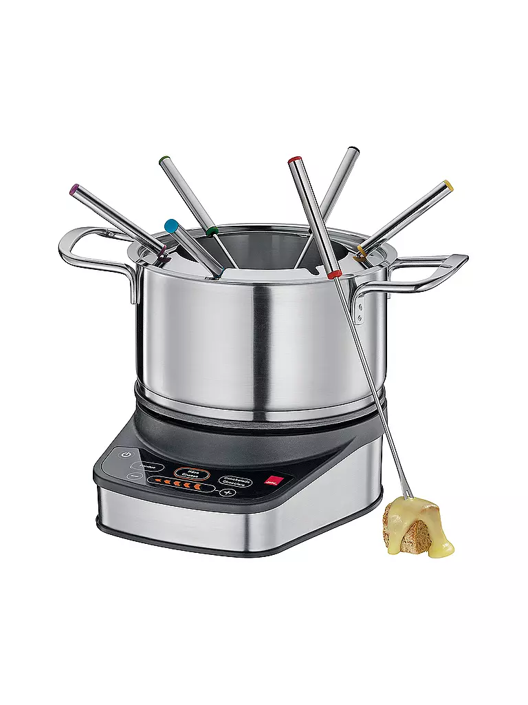 SPRING | Set per fonduta Professional 18 cm | Argento