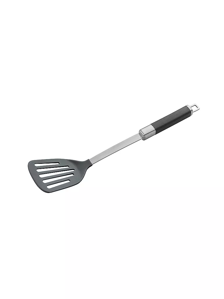 SPRING | Spatola per frittelle in nylon 38 cm FUSION2+ acciaio inox nero | Argento