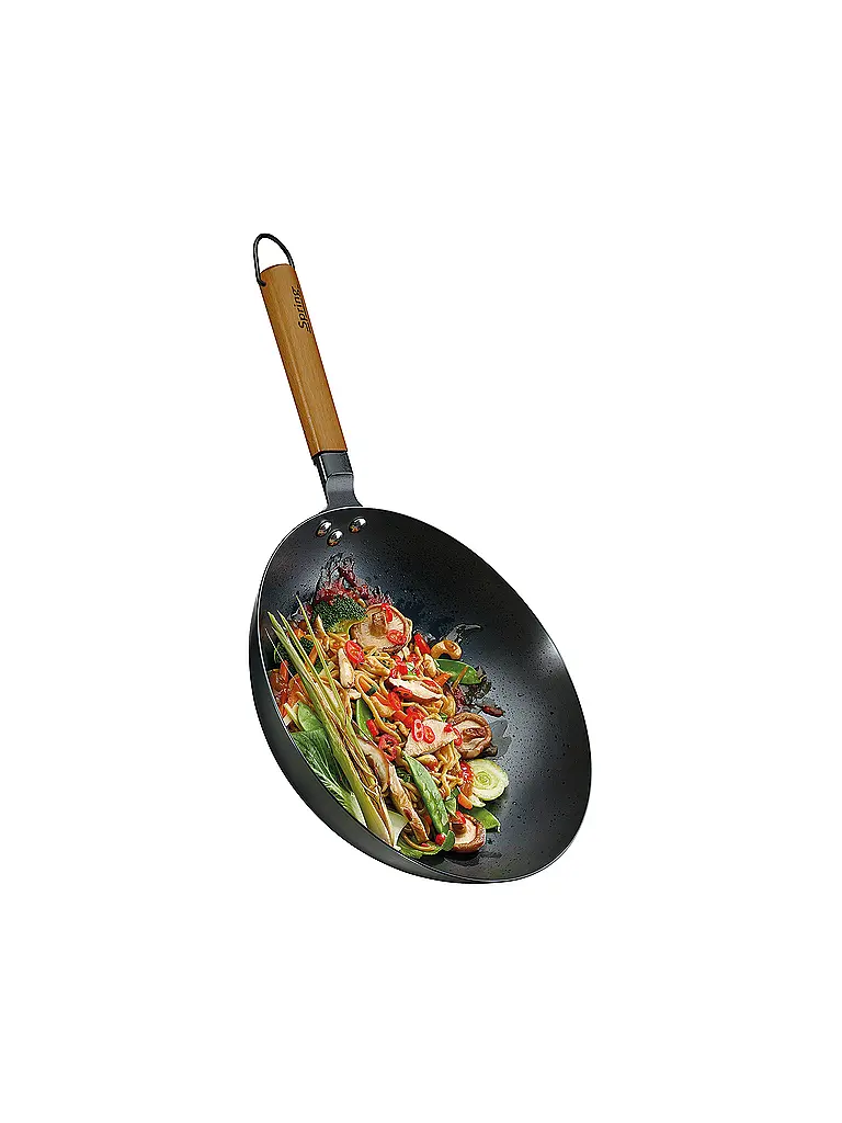 SPRING | Wok 30cm CANTON | Nero
