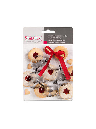 STAEDTER | Set di tagliabiscotti Spitzbuben, 5 pezzi