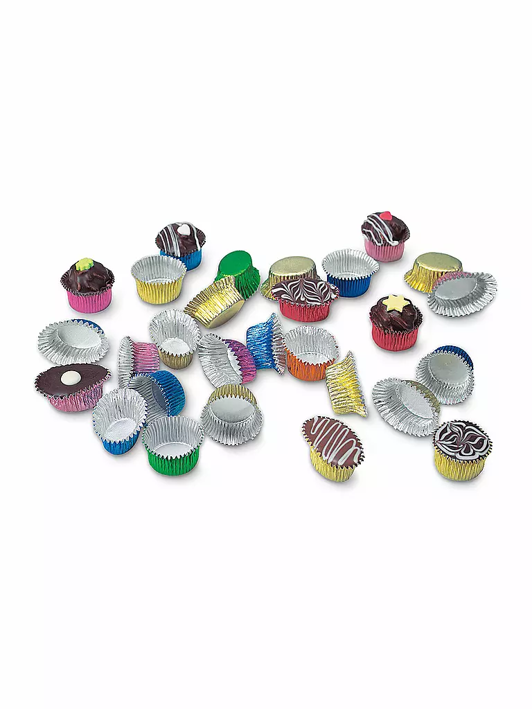 STAEDTER | Capsule per cioccolatini - Rotonde e ovali - 50 pezzi | Multicolore