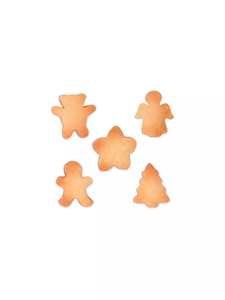 STAEDTER | Formine per biscotti - Natale - Mini - Set, 5 pezzi | Argento