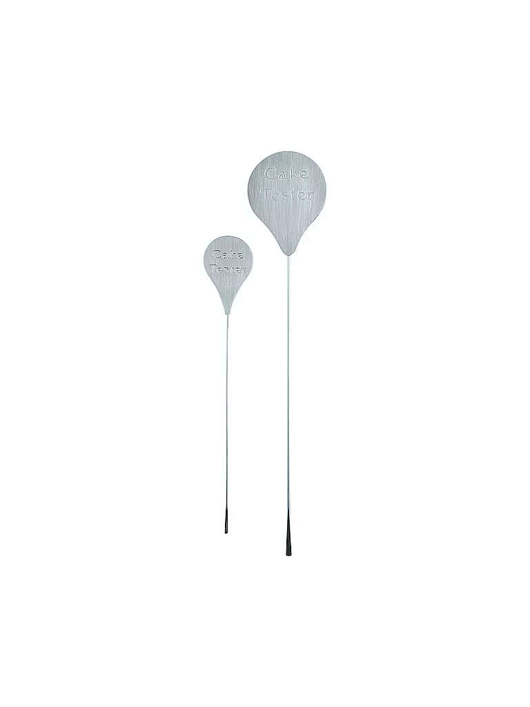 STAEDTER | Kuchentester Set da 2 pezzi in acciaio inox | Argento