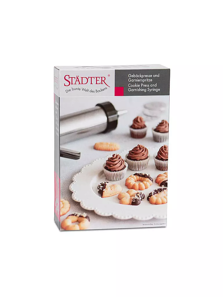 STAEDTER | Spremi biscotti 23 pz. in acciaio inox |