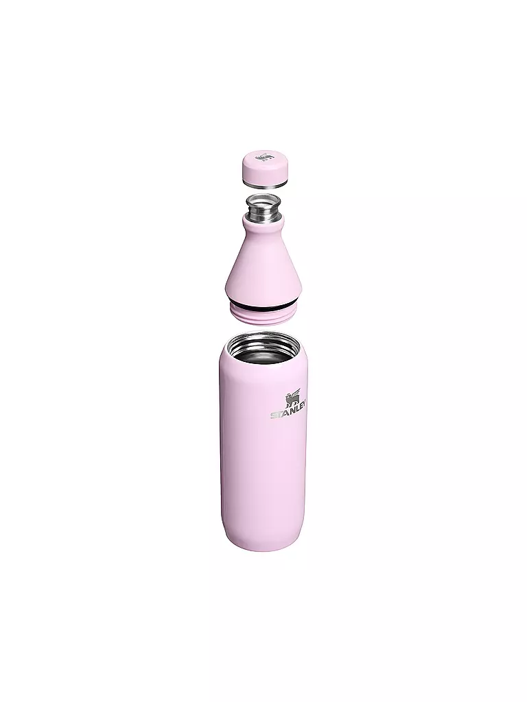 STANLEY | Borraccia termica - Thermos 0,6l ALL DAY SLIM BOTTLE CHERRY BLOSSOM | Rosa